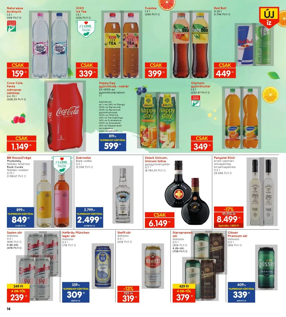 Interspar akciós újság 04.18–04.24 – 14. oldal