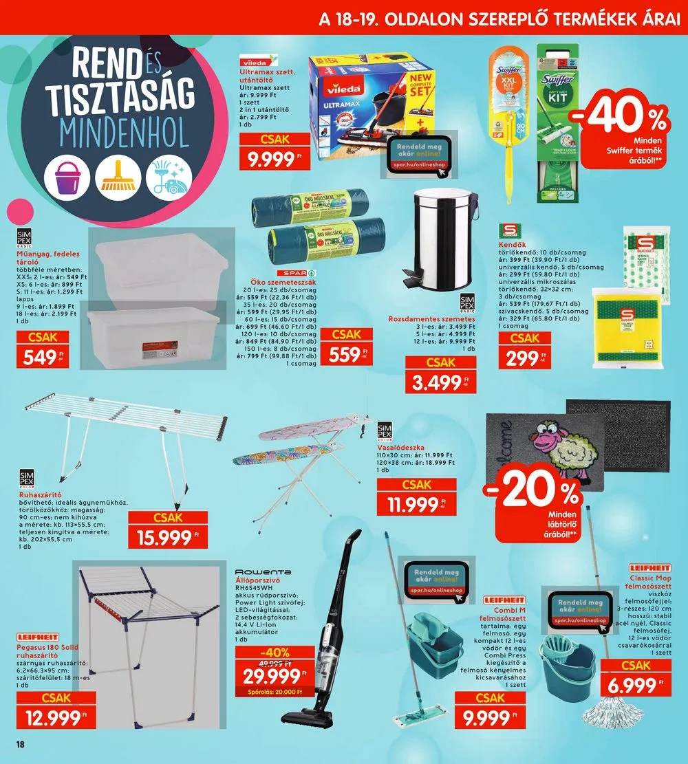 Interspar akciós újság 04.18–04.24 – 18. oldal