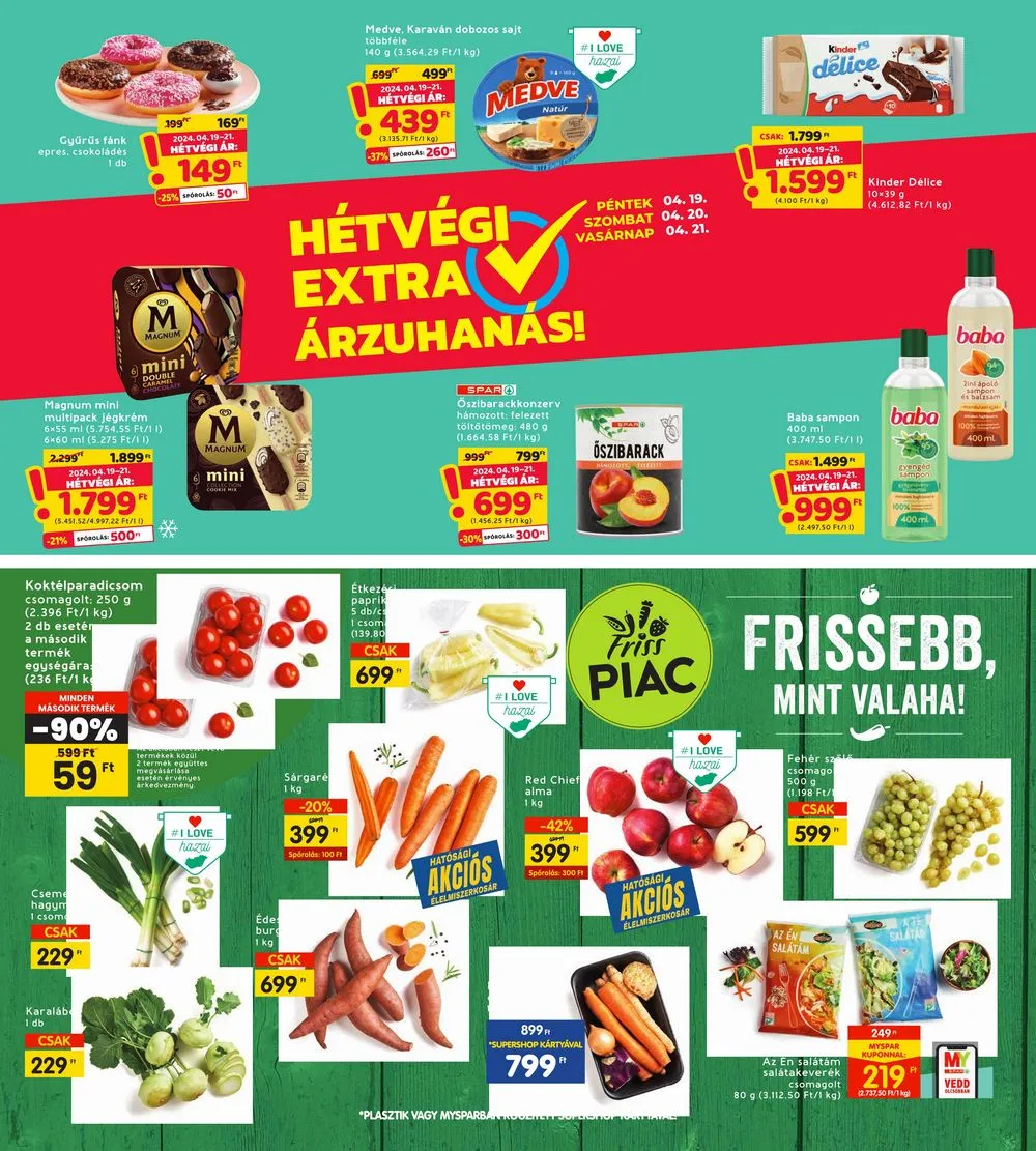 Interspar akciós újság 04.18–04.24 – 21. oldal