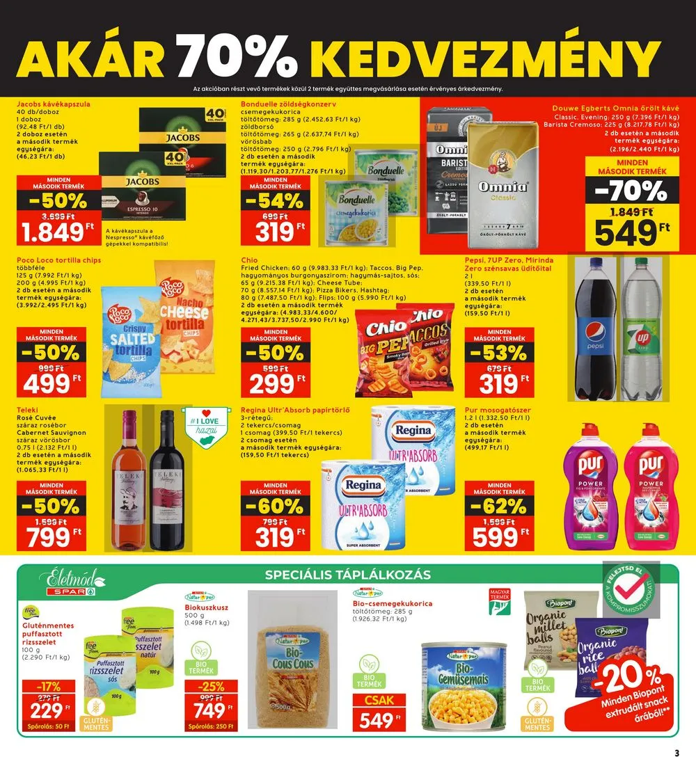 Interspar akciós újság 04.18–04.24 – 3. oldal