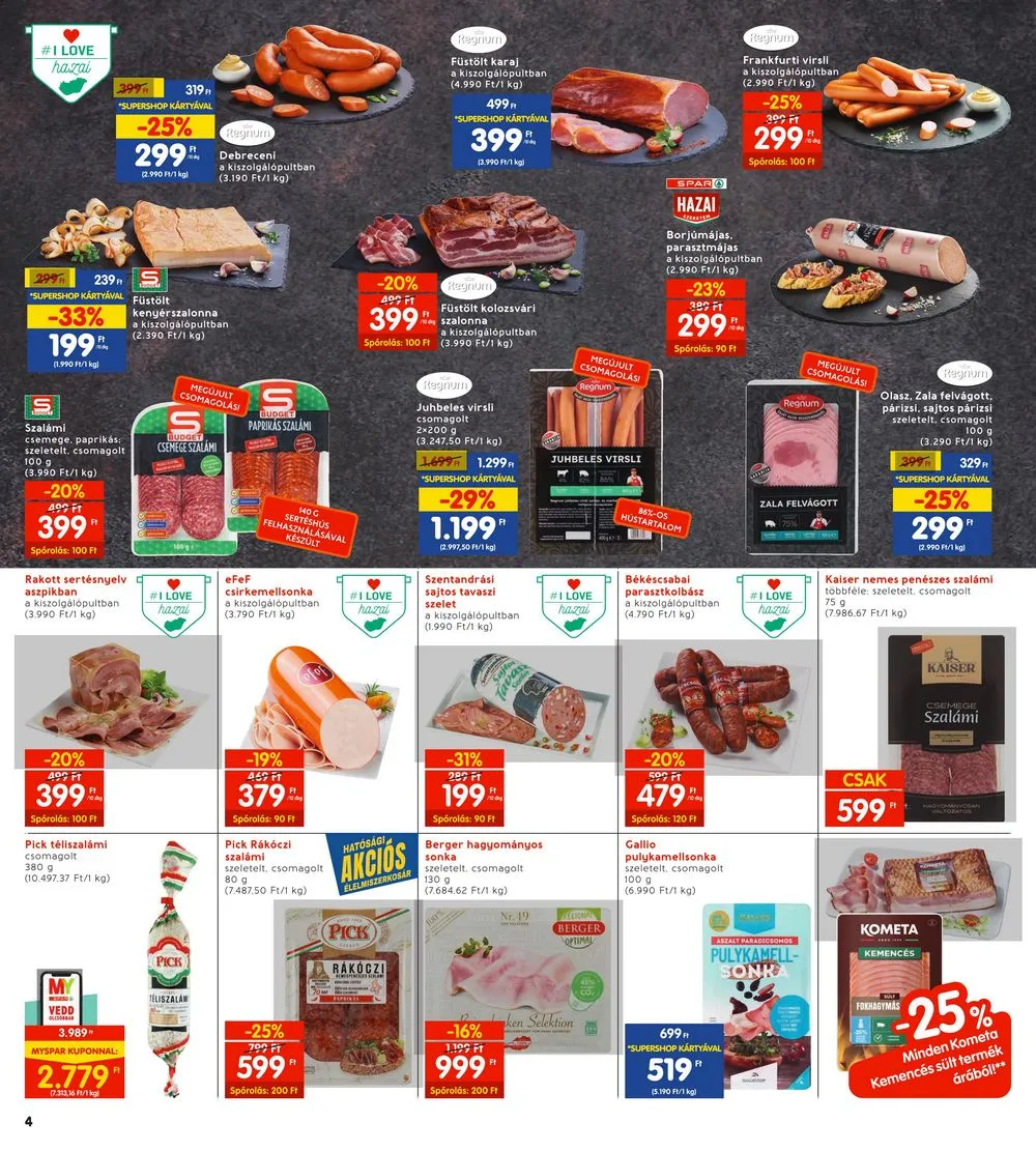Interspar akciós újság 04.18–04.24 – 4. oldal
