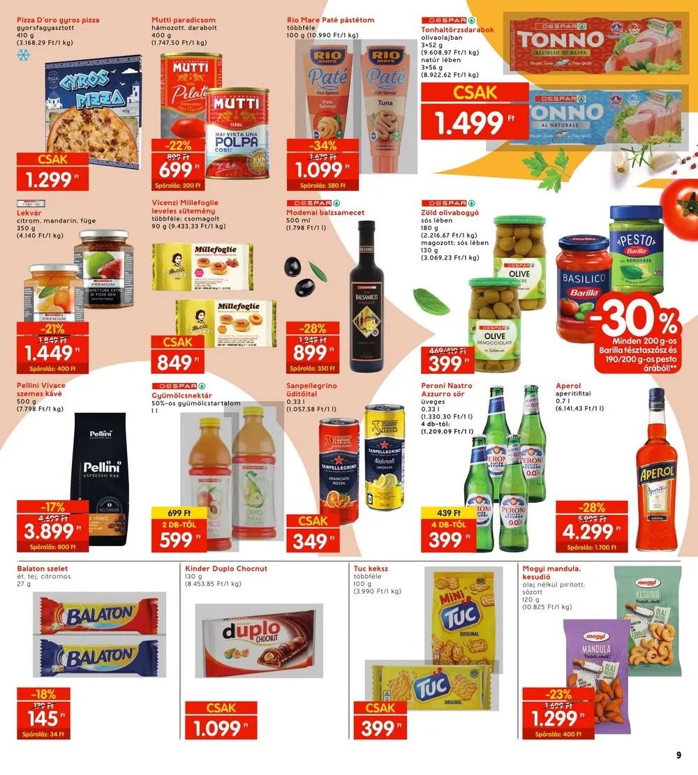 Interspar akciós újság 04.18–04.24 – 9. oldal