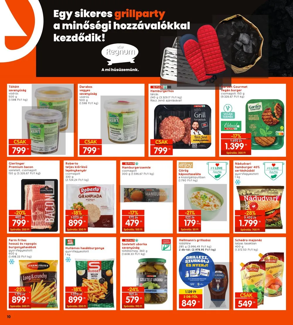 Interspar akciós újság 04.25–04.30 – 10. oldal