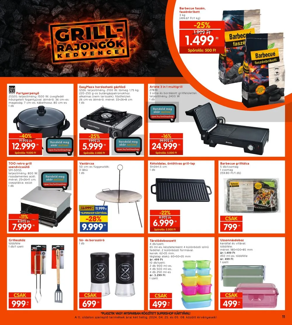 Interspar akciós újság 04.25–04.30 – 11. oldal