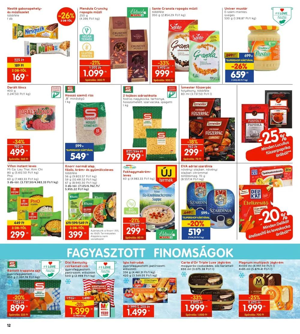 Interspar akciós újság 04.25–04.30 – 12. oldal