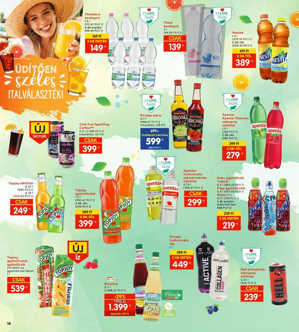 Interspar akciós újság 04.25–04.30 – 14. oldal