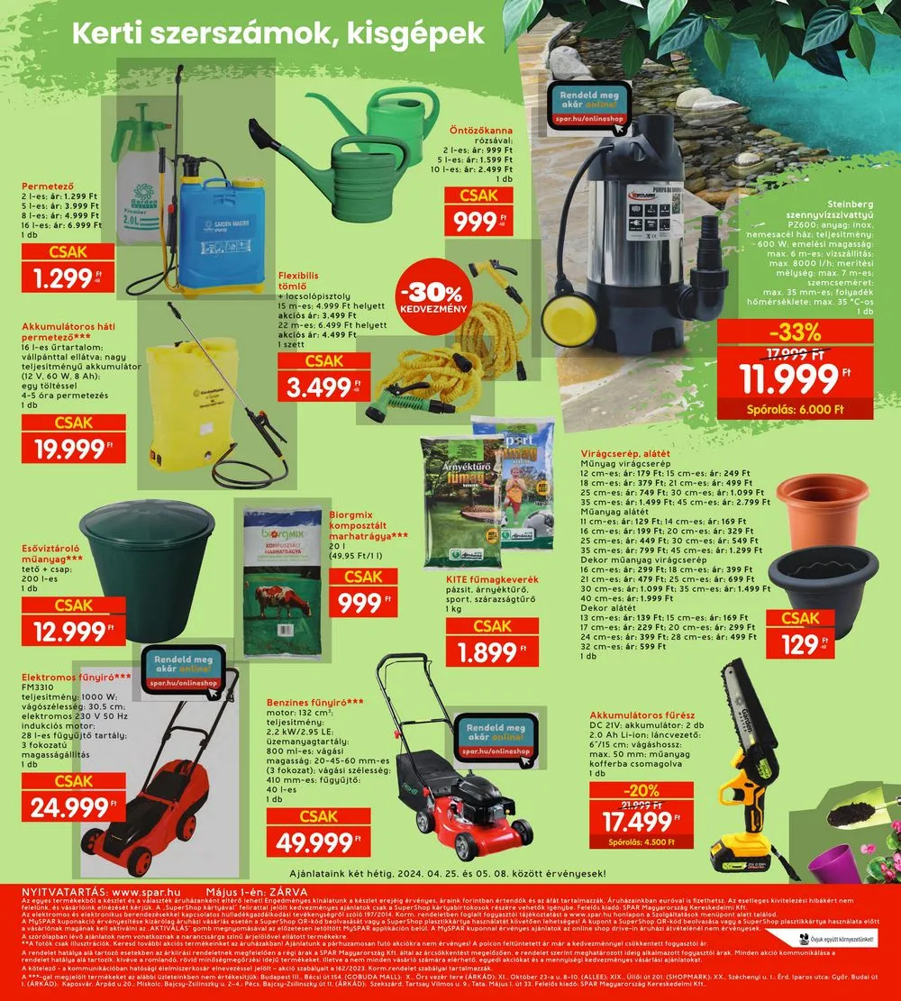 Interspar akciós újság 04.25–04.30 – 21. oldal