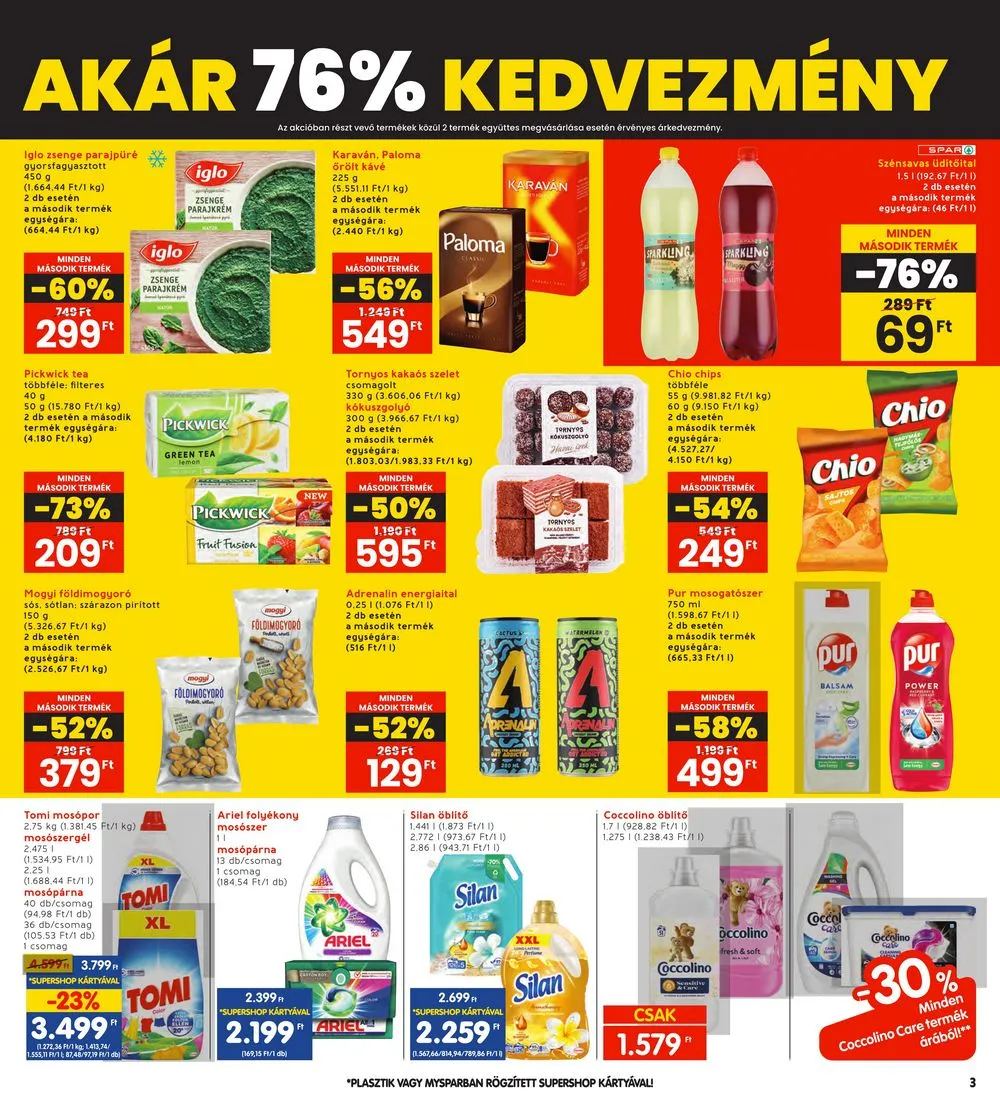 Interspar akciós újság 04.25–04.30 – 3. oldal