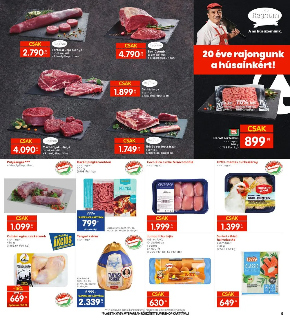 Interspar akciós újság 04.25–04.30 – 5. oldal