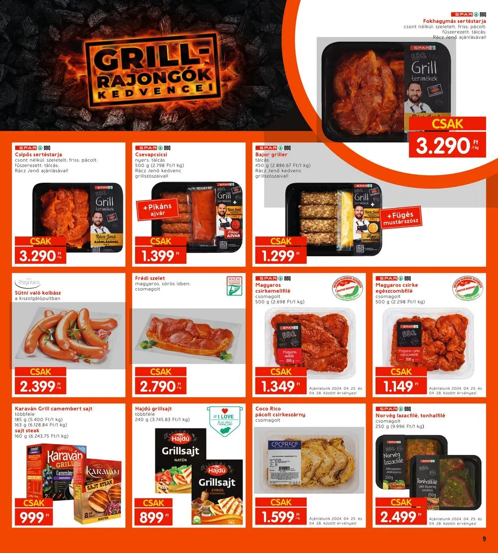 Interspar akciós újság 04.25–04.30 – 9. oldal