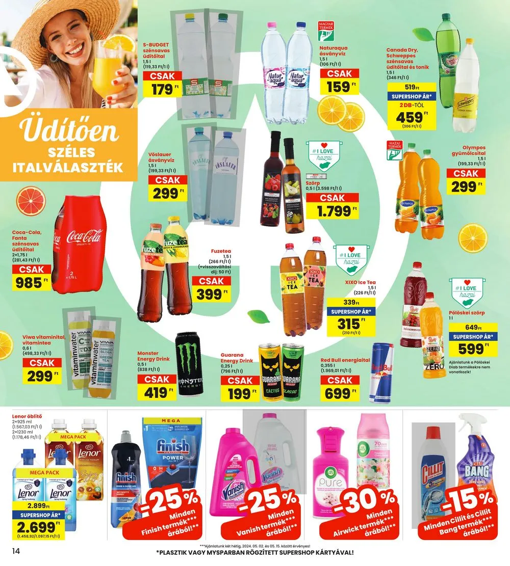 Interspar akciós újság 05.02–05.08 – 14. oldal
