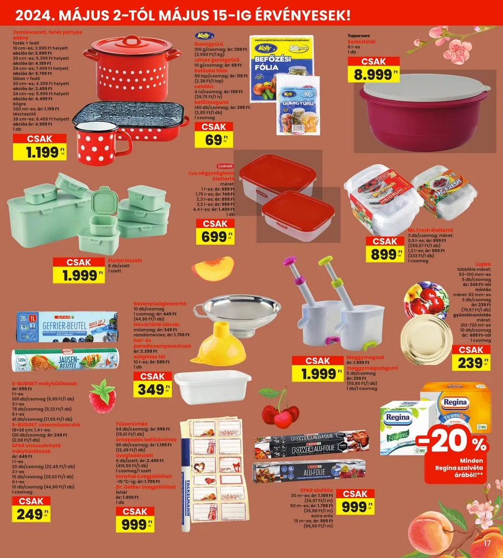 Interspar akciós újság 05.02–05.08 – 17. oldal