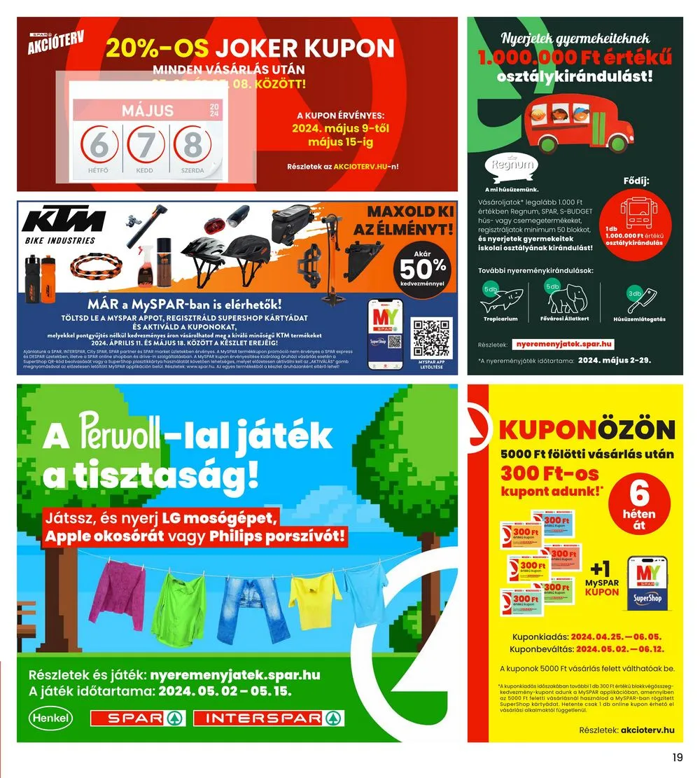Interspar akciós újság 05.02–05.08 – 19. oldal