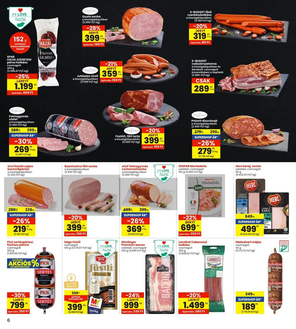 Interspar akciós újság 05.02–05.08 – 6. oldal