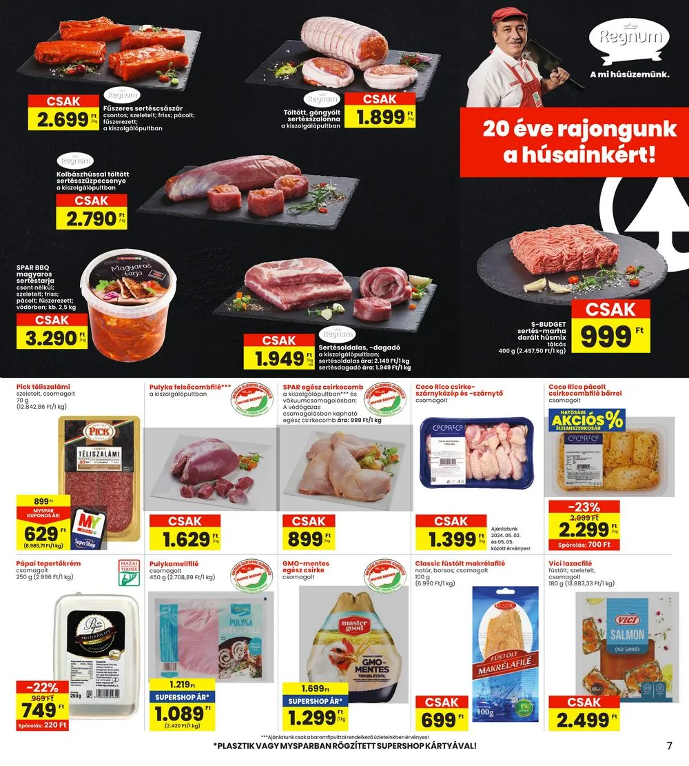 Interspar akciós újság 05.02–05.08 – 7. oldal