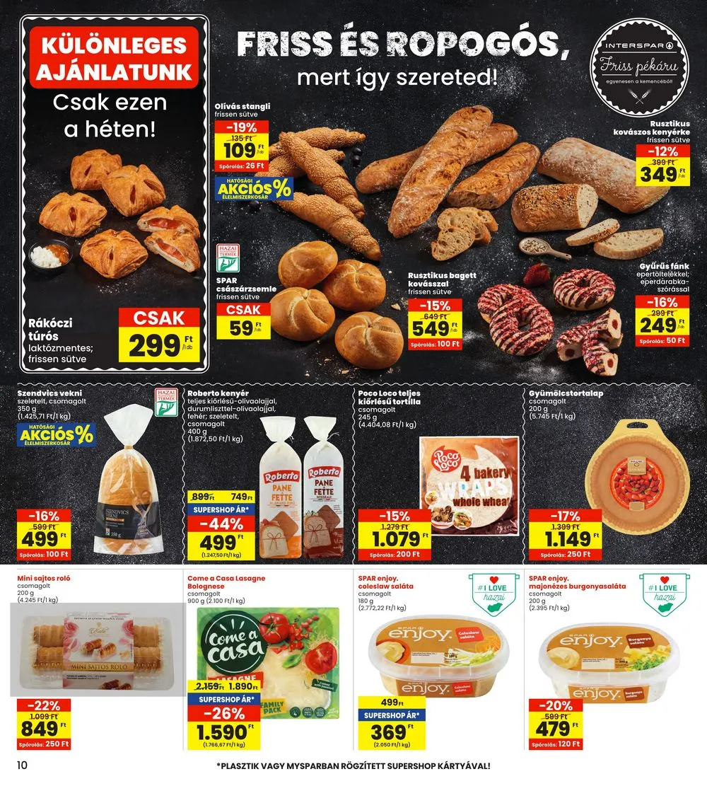 Interspar akciós újság 05.09–05.15 – 10. oldal