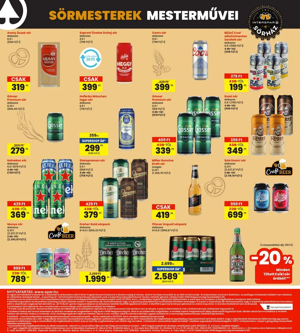Interspar akciós újság 05.09–05.15 – 14. oldal