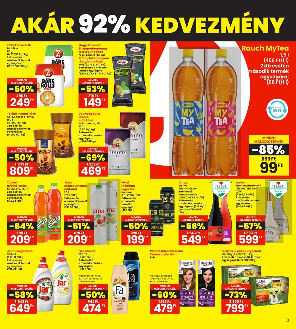 Interspar akciós újság 05.09–05.15 – 3. oldal