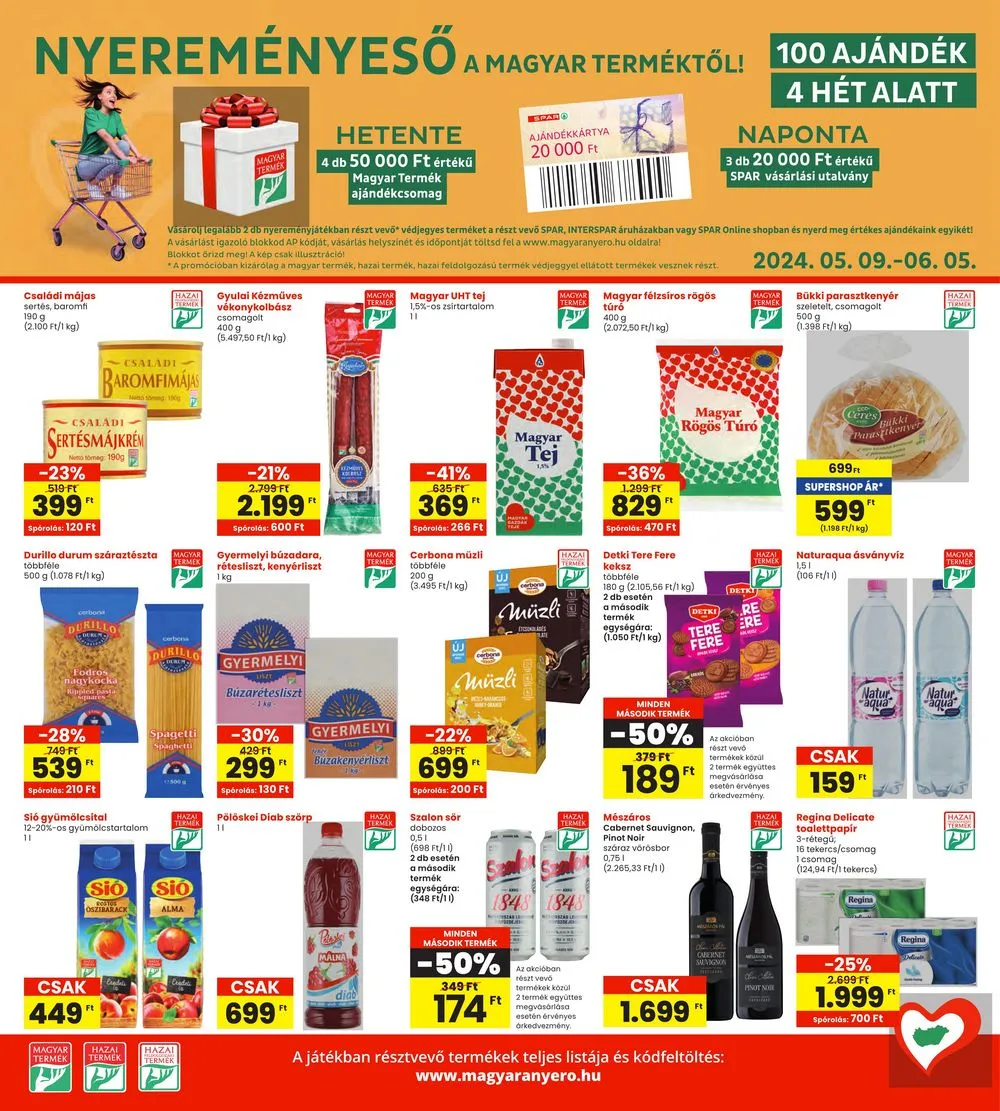 Interspar akciós újság 05.09–05.15 – 4. oldal