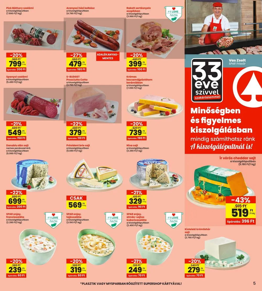 Interspar akciós újság 05.09–05.15 – 5. oldal