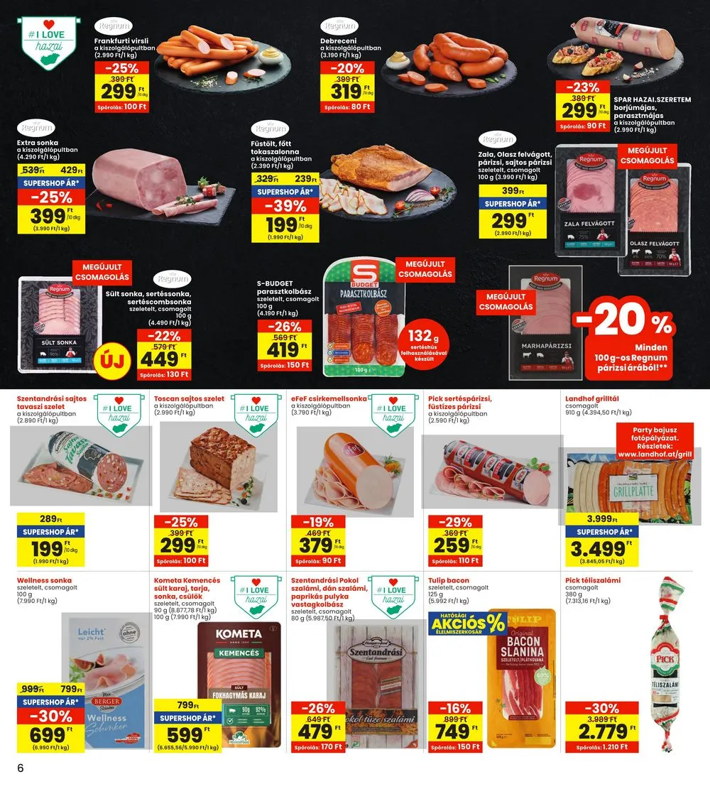 Interspar akciós újság 05.09–05.15 – 6. oldal