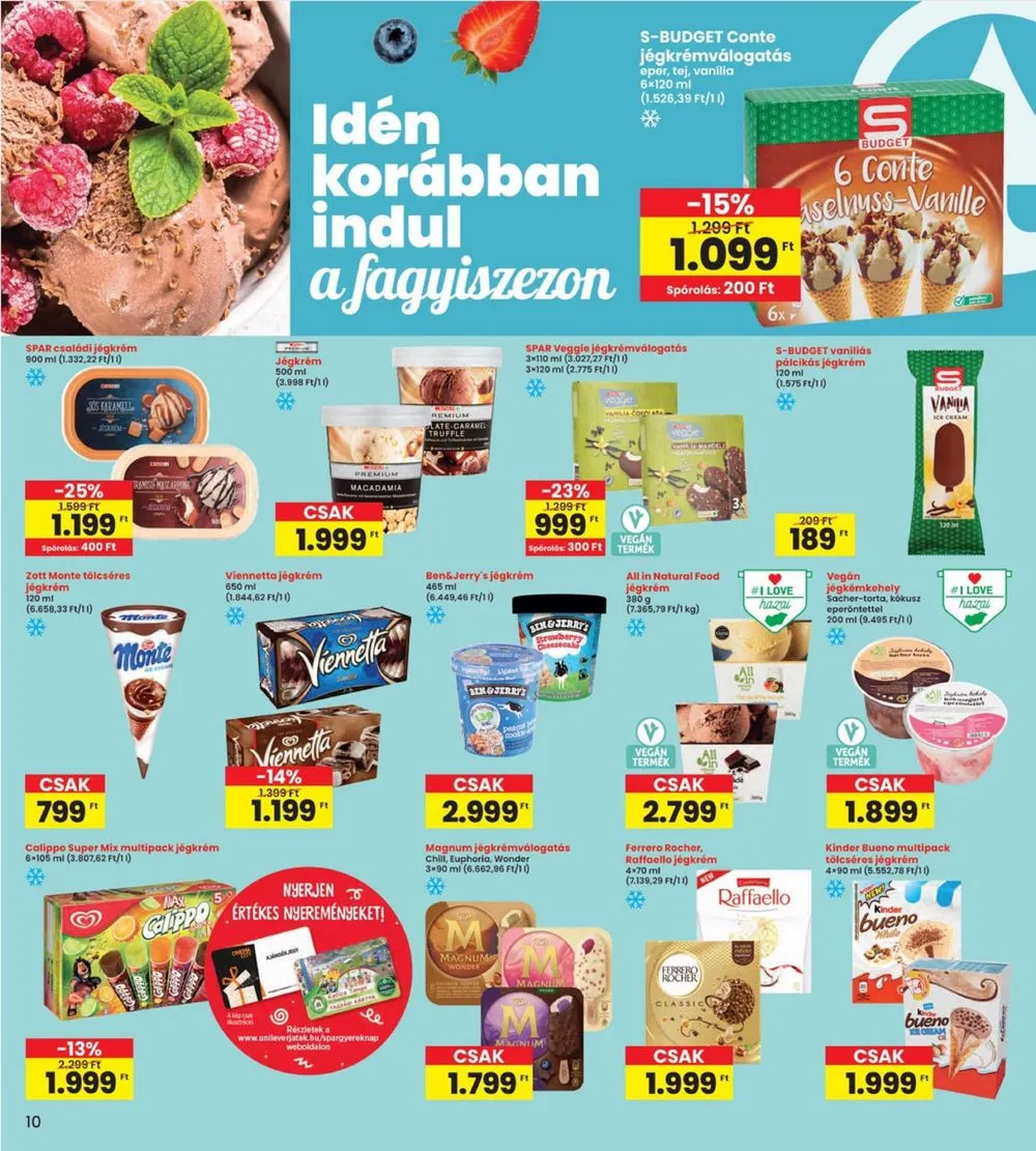 Interspar akciós újság 05.16–05.22 – 10. oldal