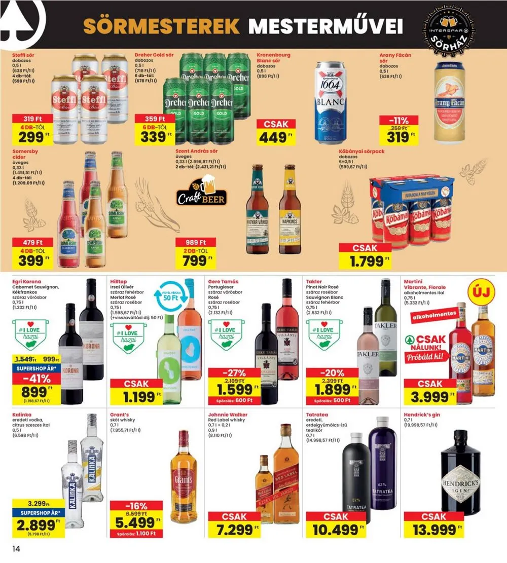 Interspar akciós újság 05.16–05.22 – 14. oldal