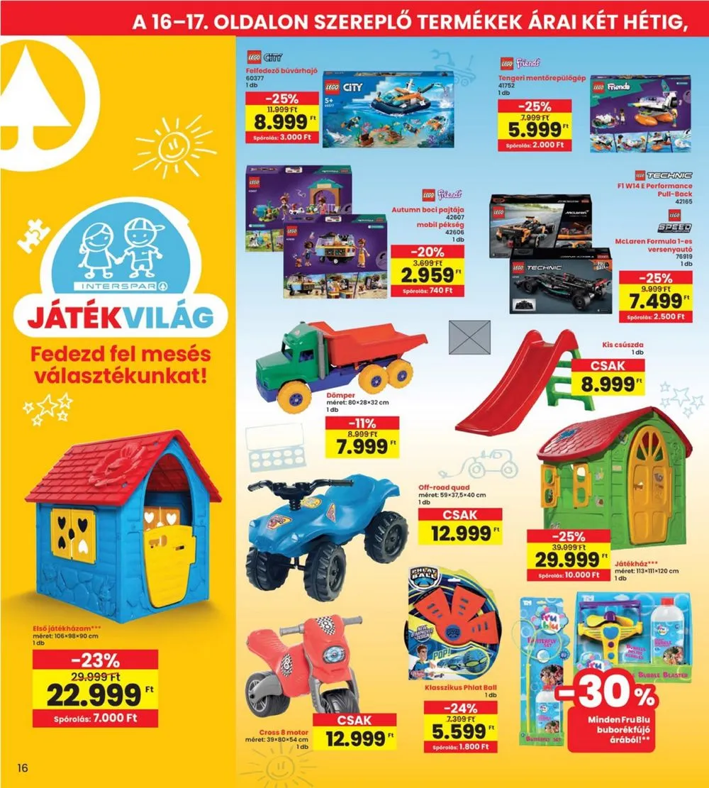 Interspar akciós újság 05.16–05.22 – 16. oldal