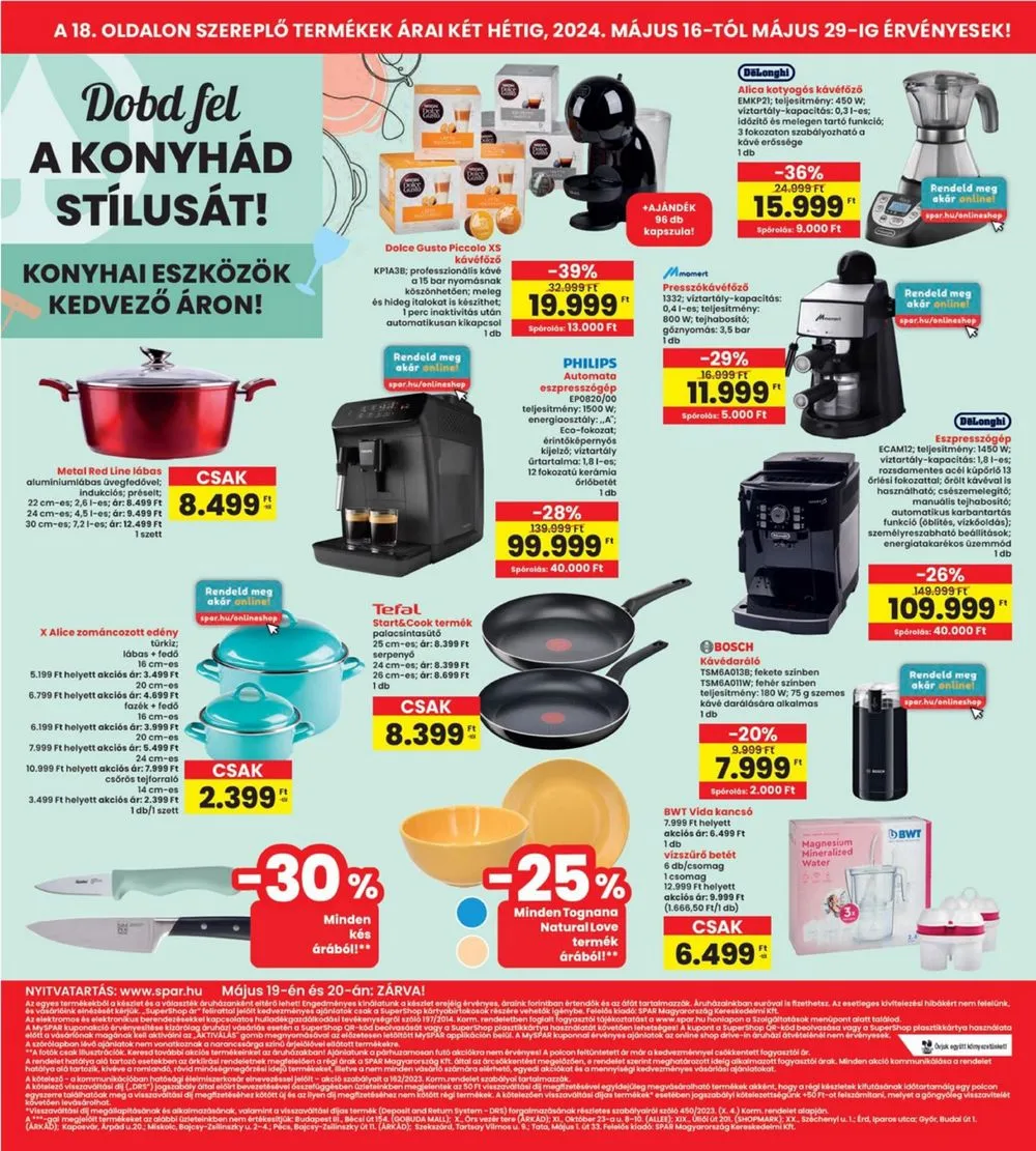 Interspar akciós újság 05.16–05.22 – 18. oldal