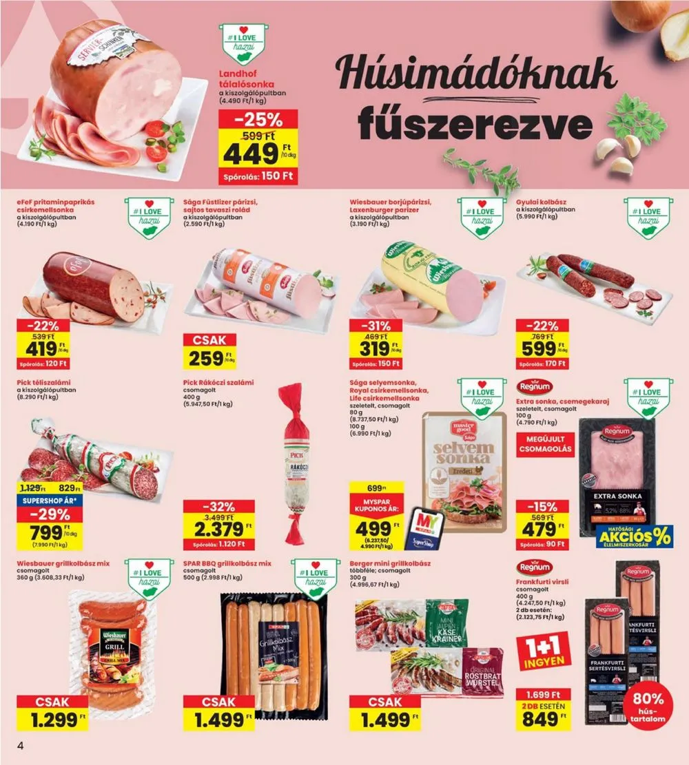 Interspar akciós újság 05.16–05.22 – 4. oldal