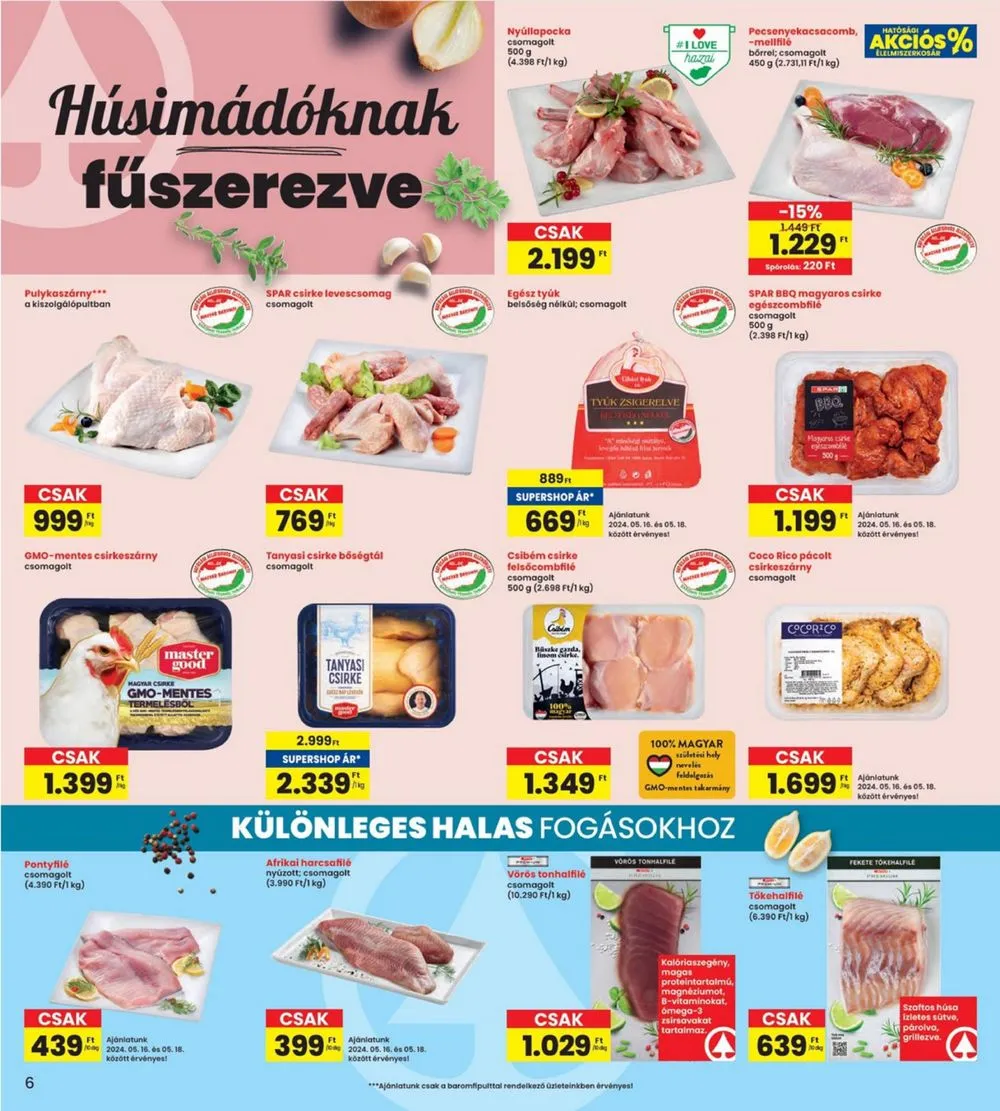 Interspar akciós újság 05.16–05.22 – 6. oldal
