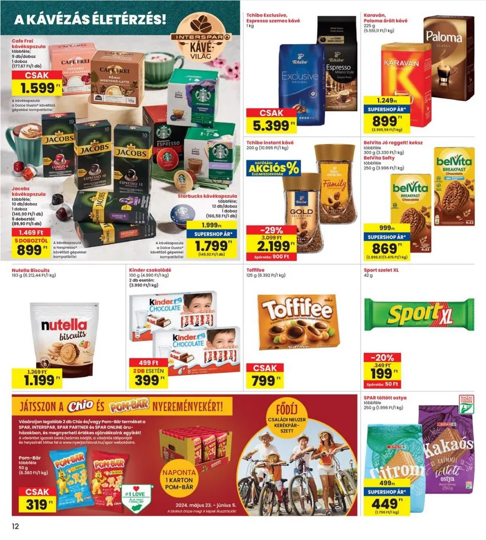 Interspar akciós újság 05.23–05.29 – 12. oldal