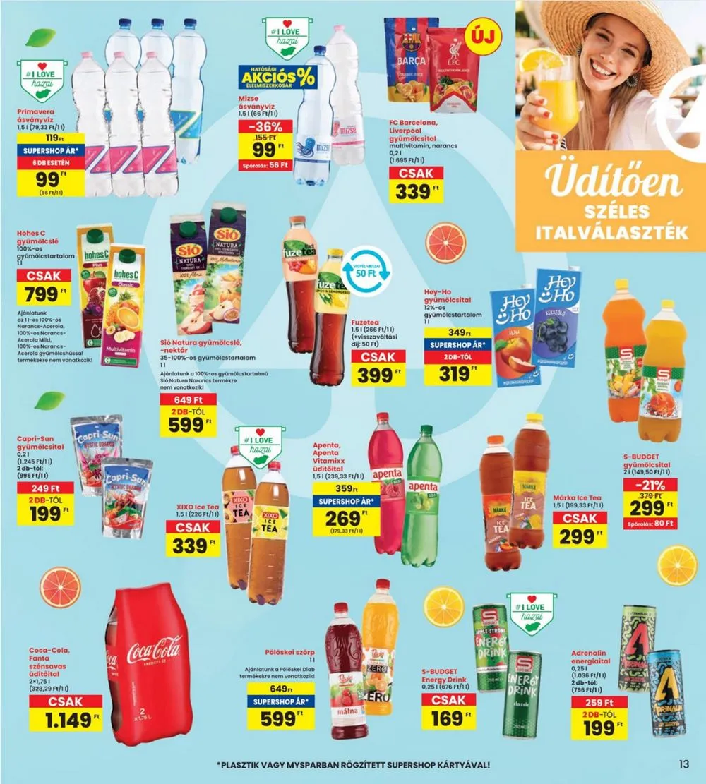 Interspar akciós újság 05.23–05.29 – 13. oldal