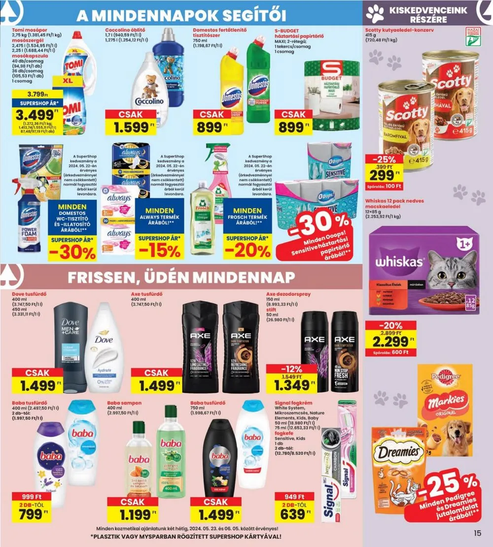Interspar akciós újság 05.23–05.29 – 15. oldal