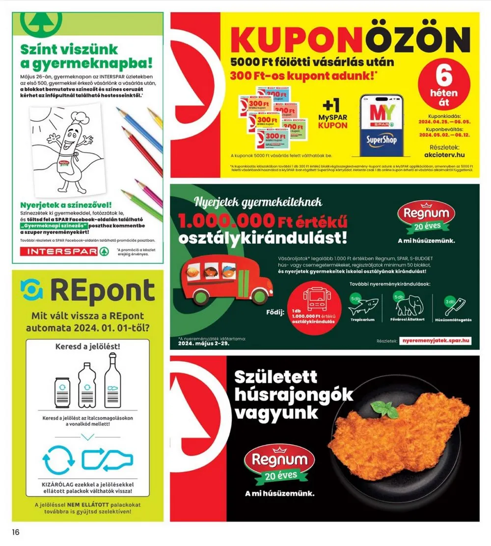 Interspar akciós újság 05.23–05.29 – 16. oldal
