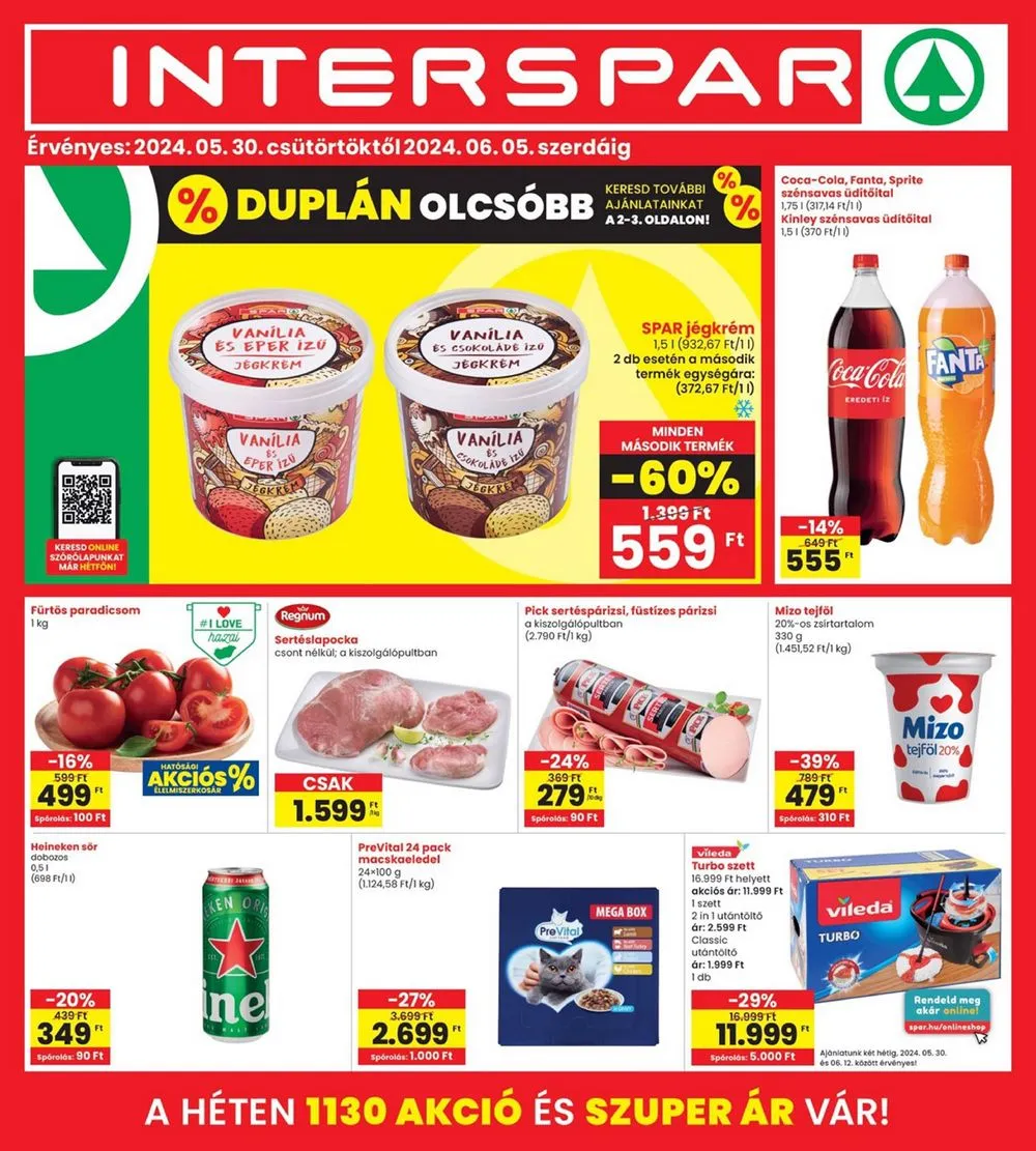 Interspar akciós újság 05.30–06.05