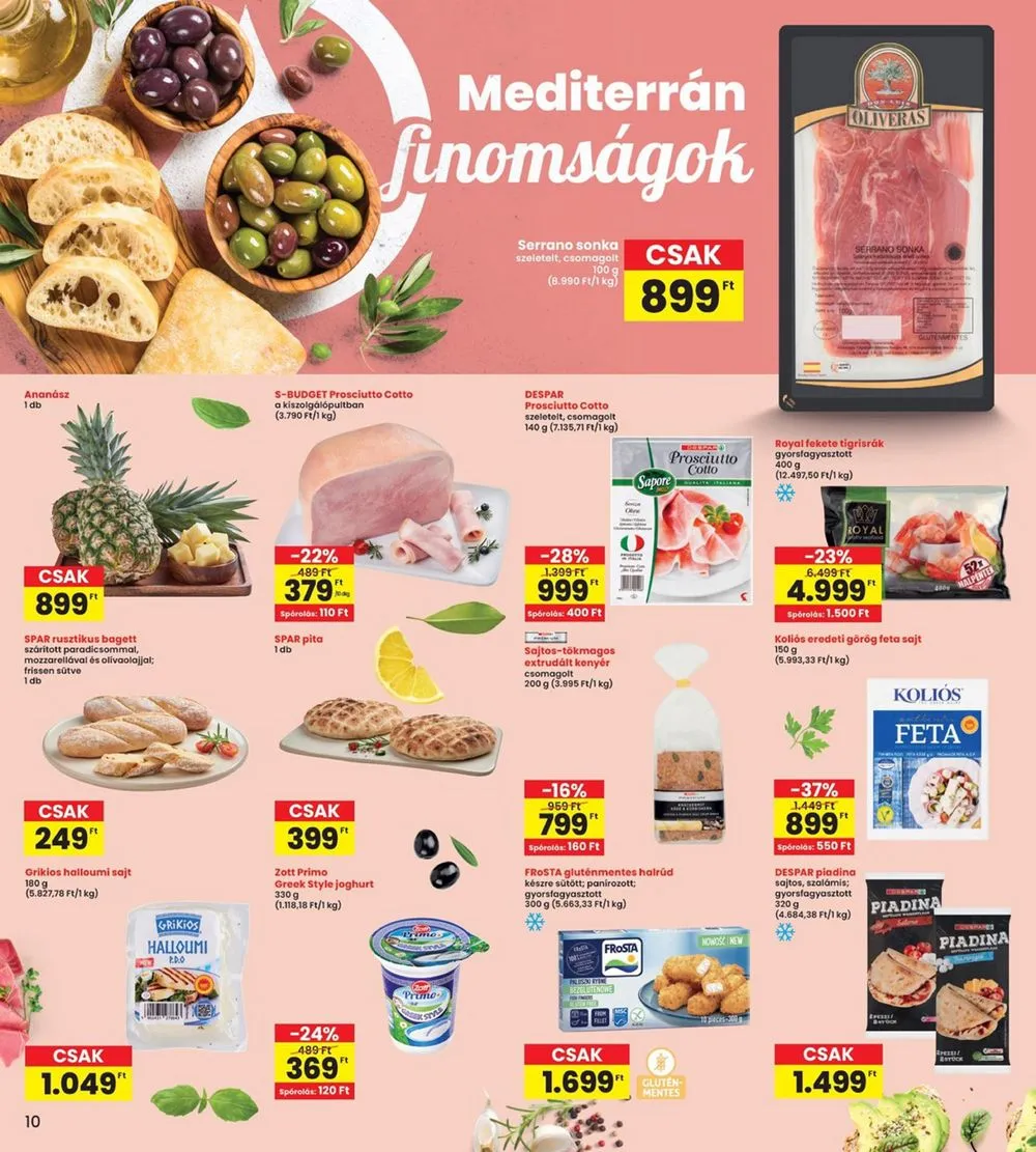 Interspar akciós újság 05.30–06.05 – 10. oldal