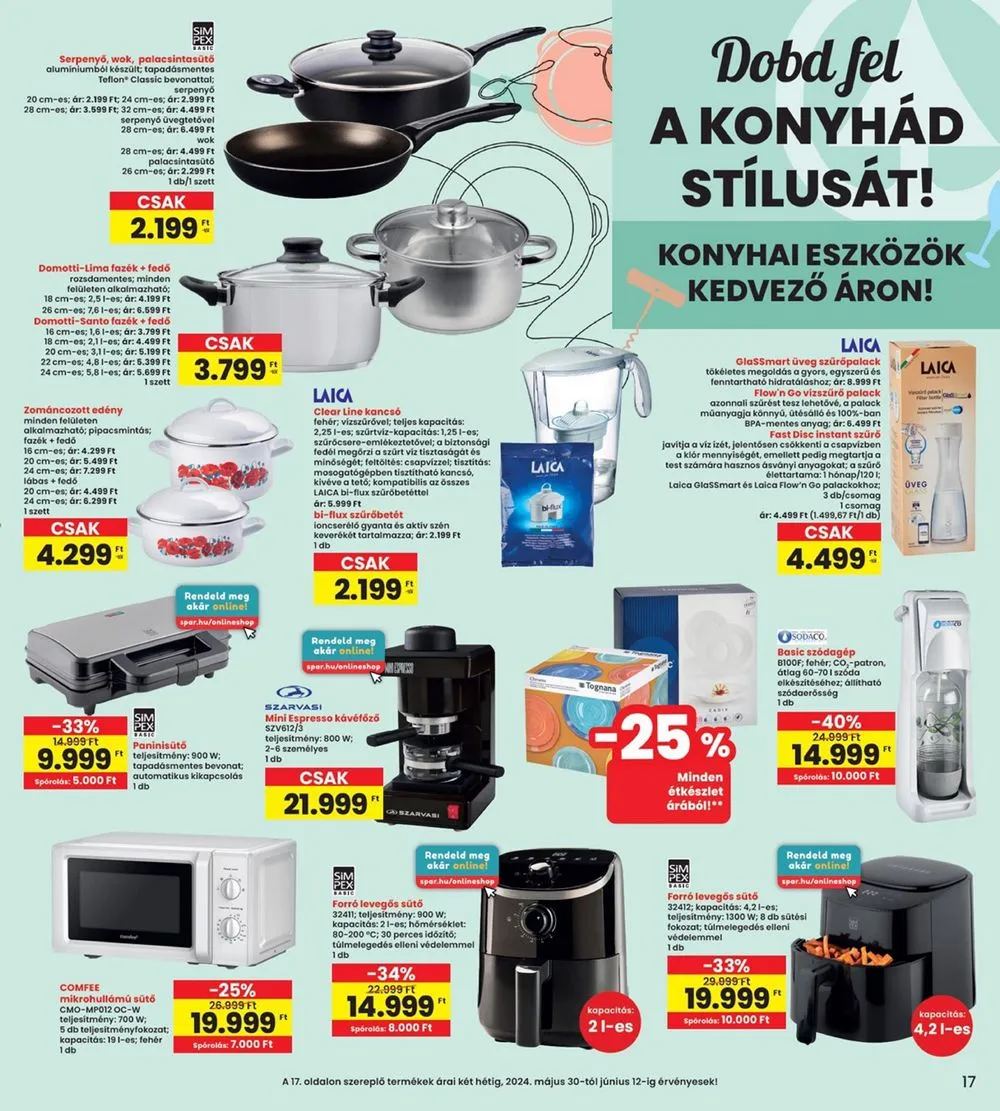 Interspar akciós újság 05.30–06.05 – 17. oldal