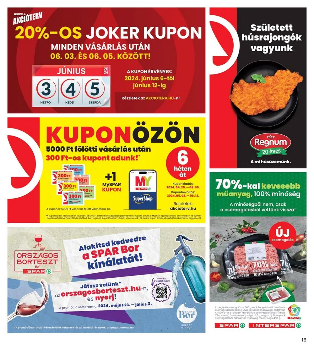Interspar akciós újság 05.30–06.05 – 19. oldal