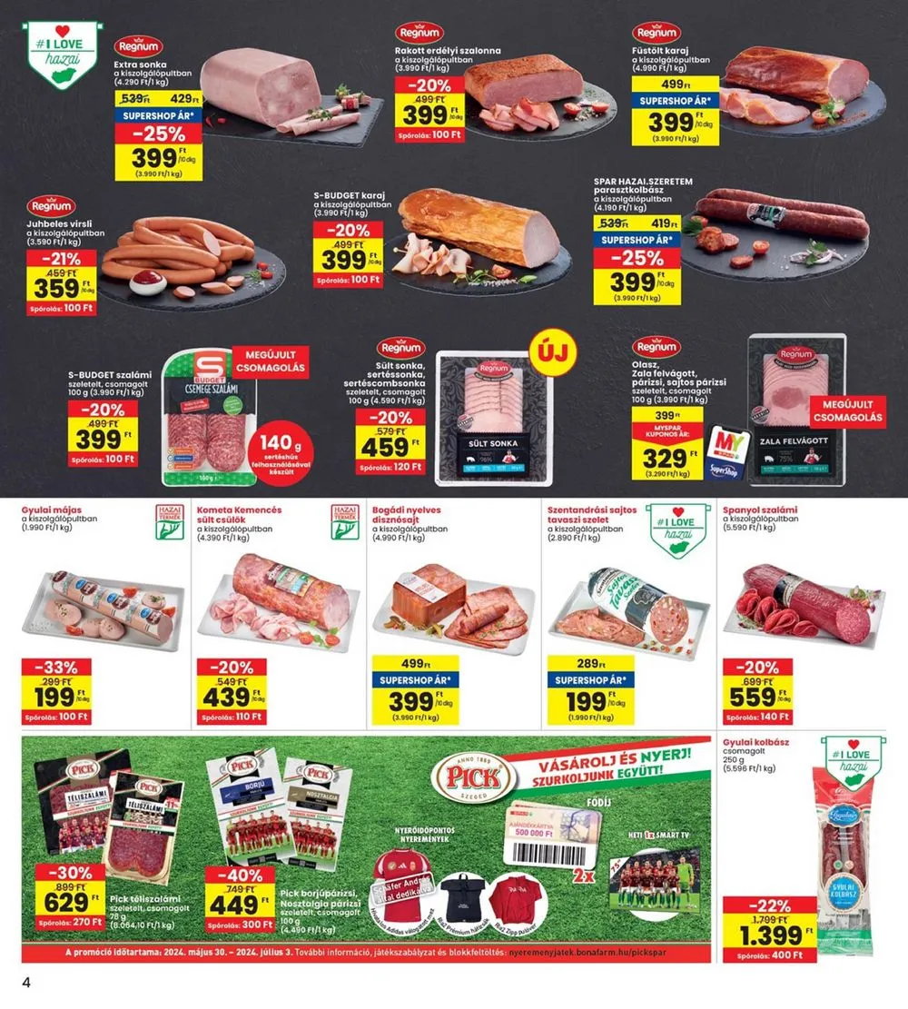 Interspar akciós újság 05.30–06.05 – 4. oldal