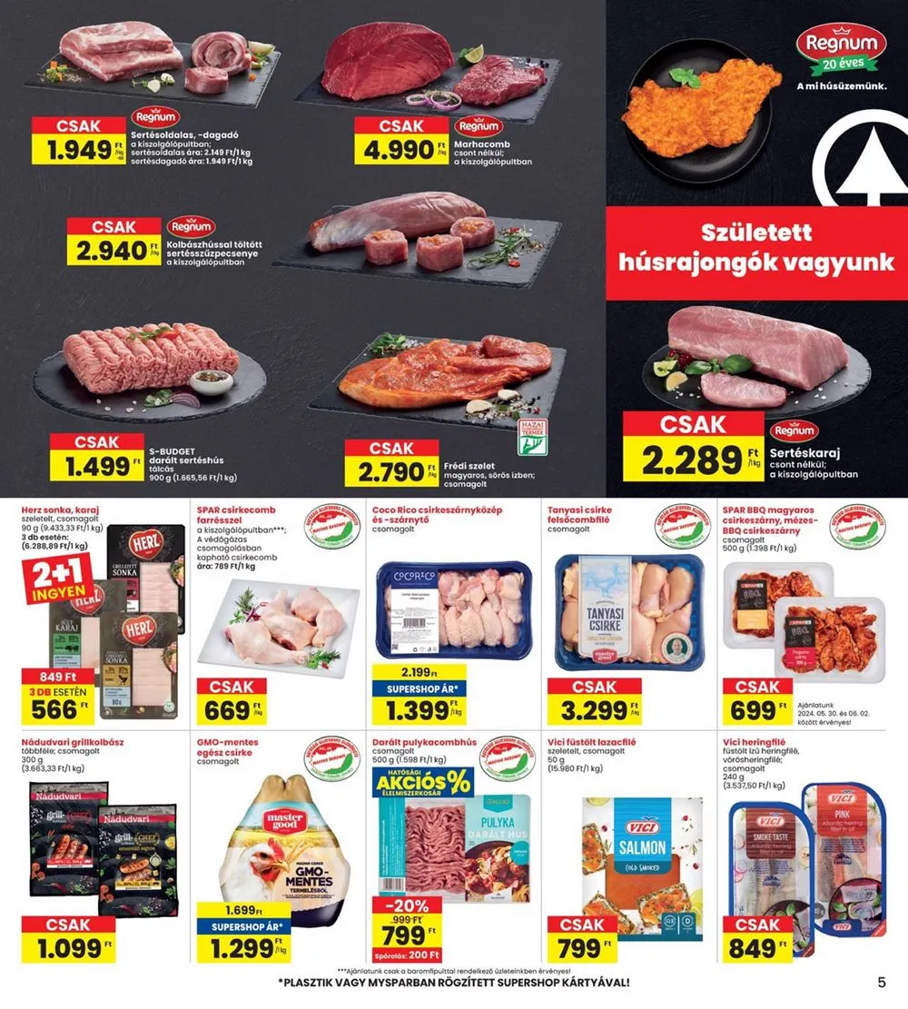 Interspar akciós újság 05.30–06.05 – 5. oldal