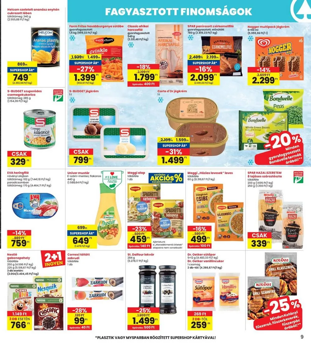 Interspar akciós újság 05.30–06.05 – 9. oldal