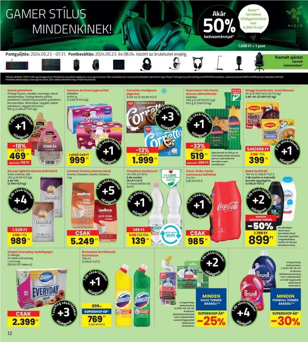 Interspar akciós újság 06.06–06.12 – 12. oldal