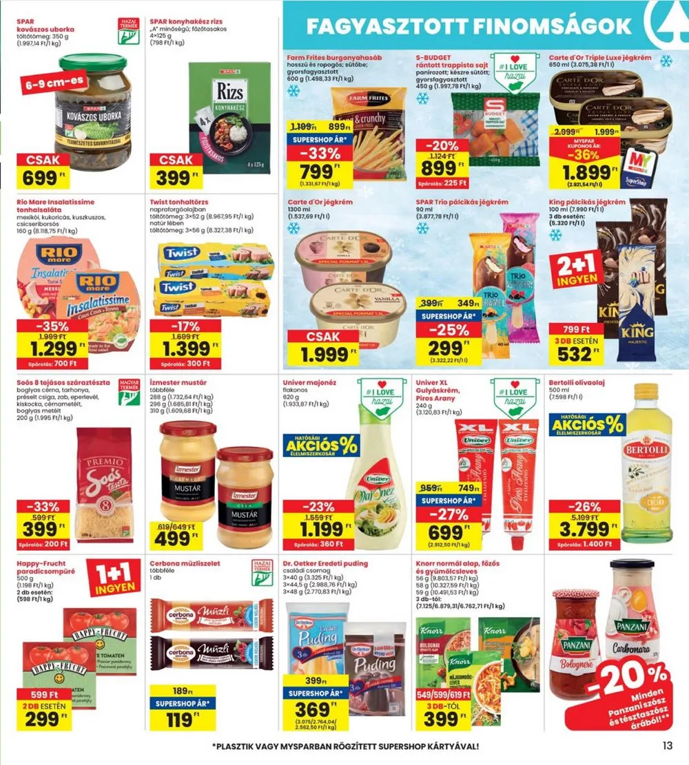 Interspar akciós újság 06.06–06.12 – 13. oldal