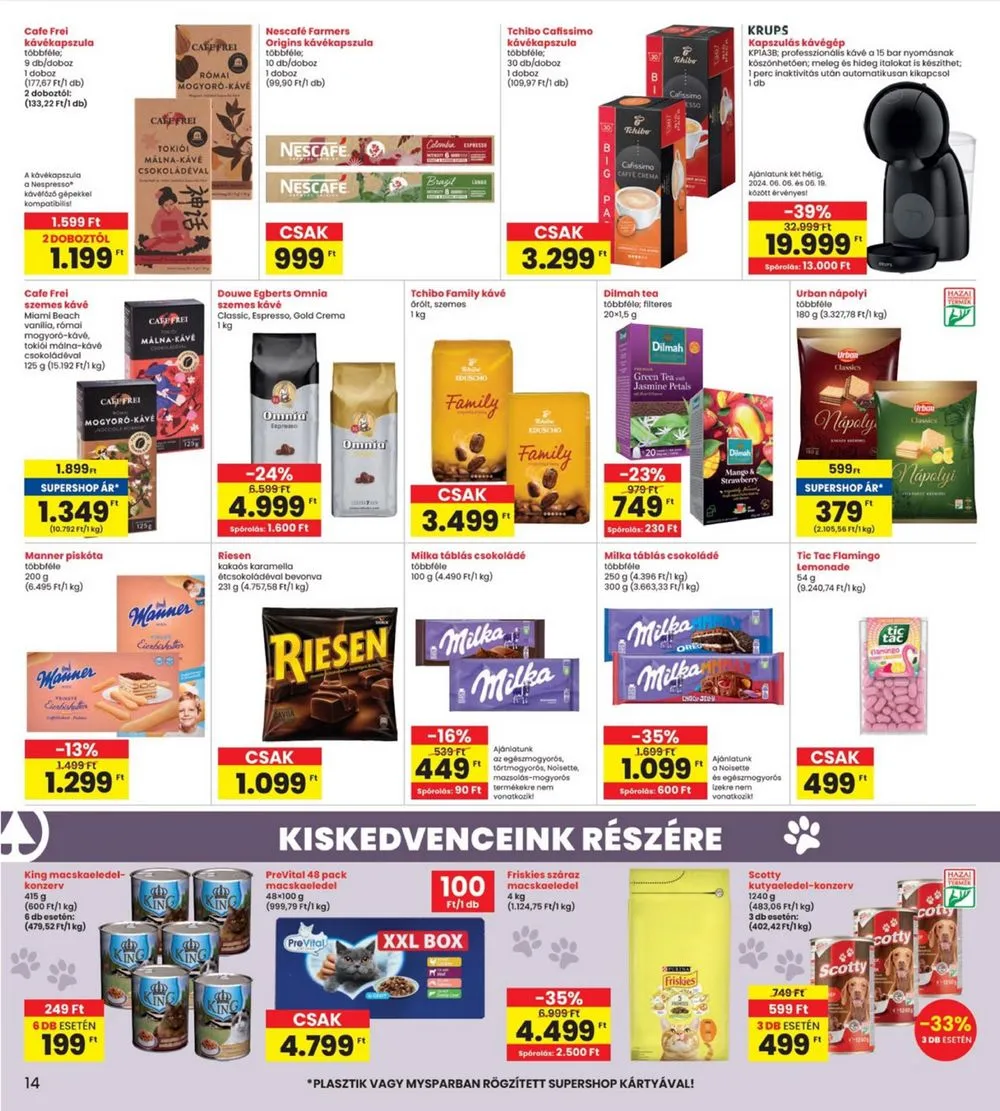 Interspar akciós újság 06.06–06.12 – 14. oldal