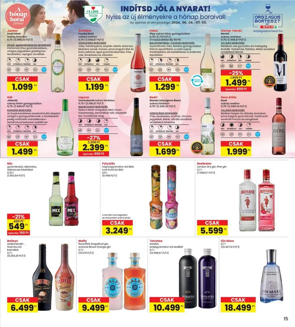 Interspar akciós újság 06.06–06.12 – 15. oldal