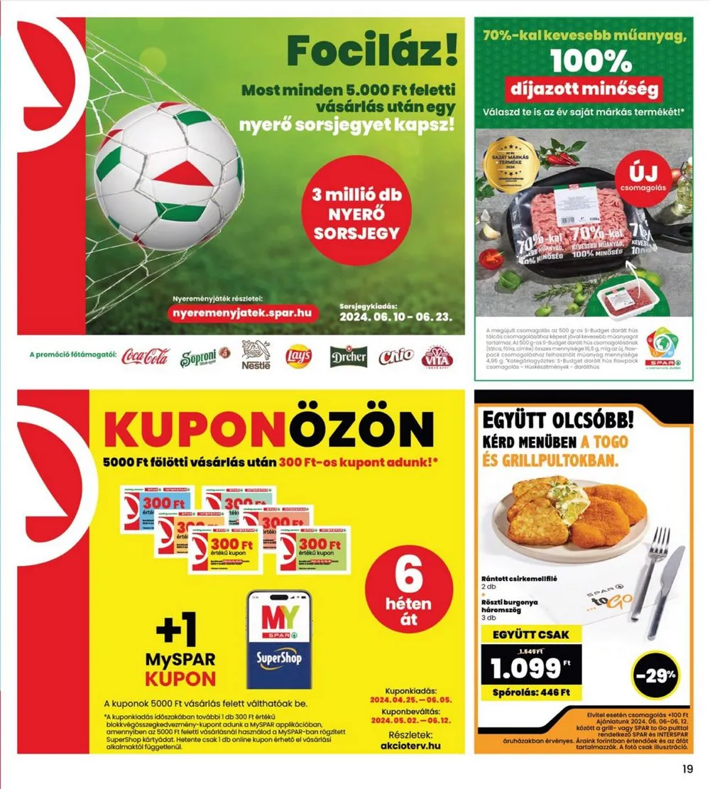 Interspar akciós újság 06.06–06.12 – 19. oldal