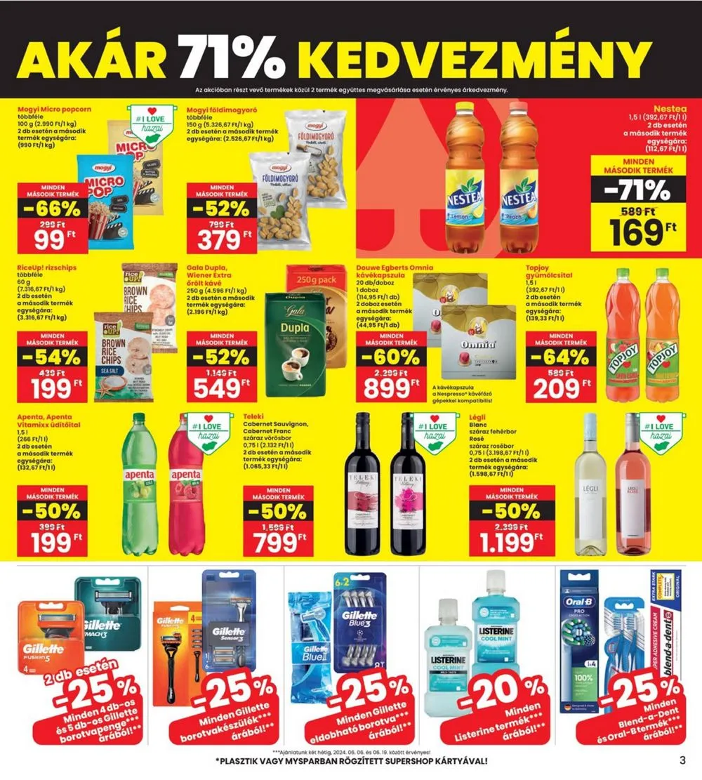 Interspar akciós újság 06.06–06.12 – 3. oldal