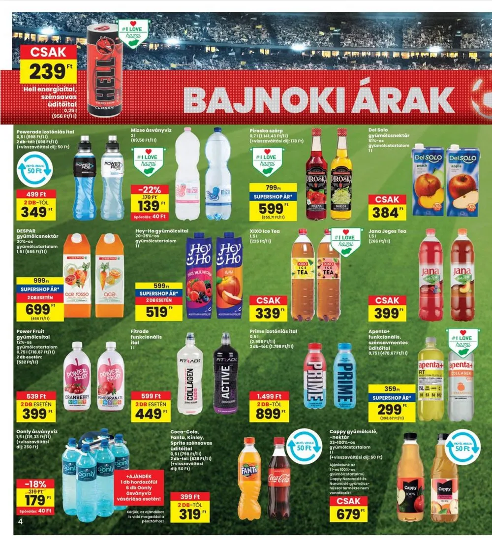 Interspar akciós újság 06.06–06.12 – 4. oldal