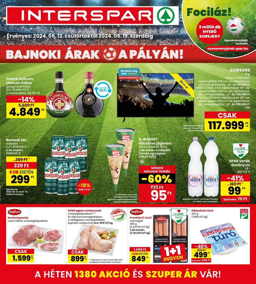 Interspar akciós újság 06.13–06.19